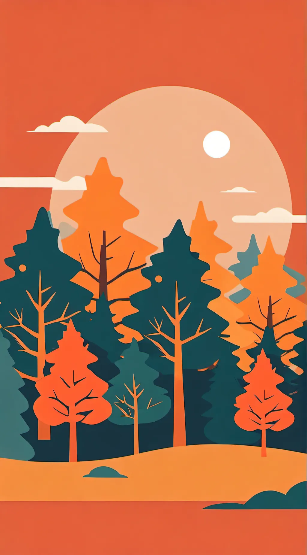 ai character: Hh + your Forest background