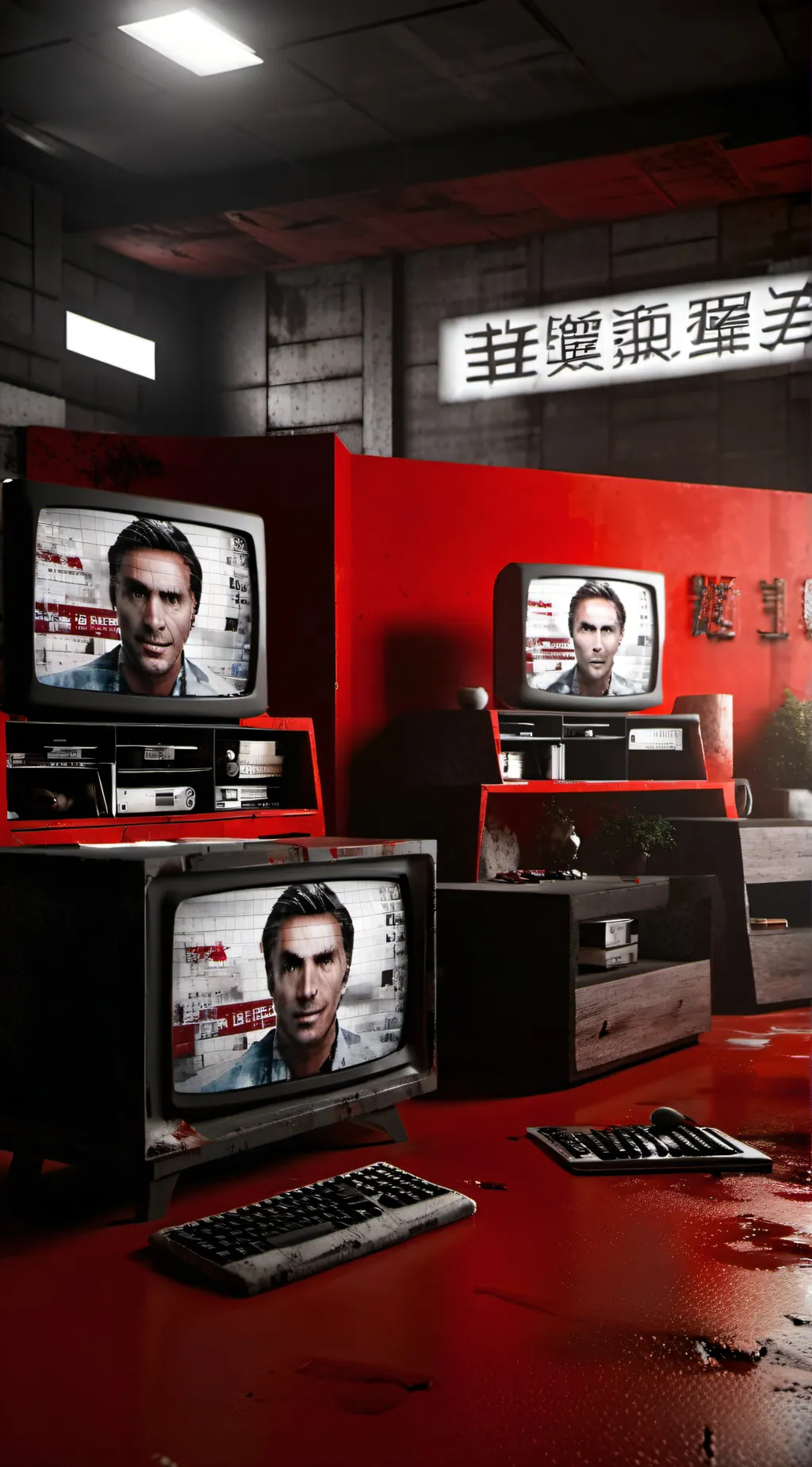 ai character: The Purge background