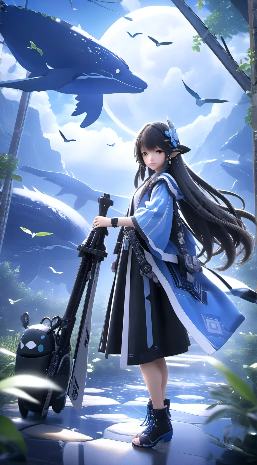 ai character: eve background