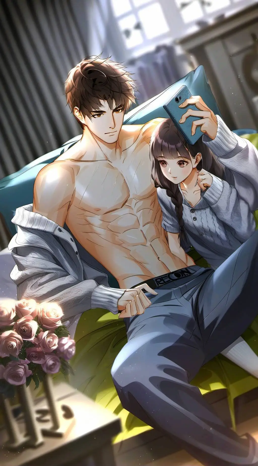 ai character: Carson  background