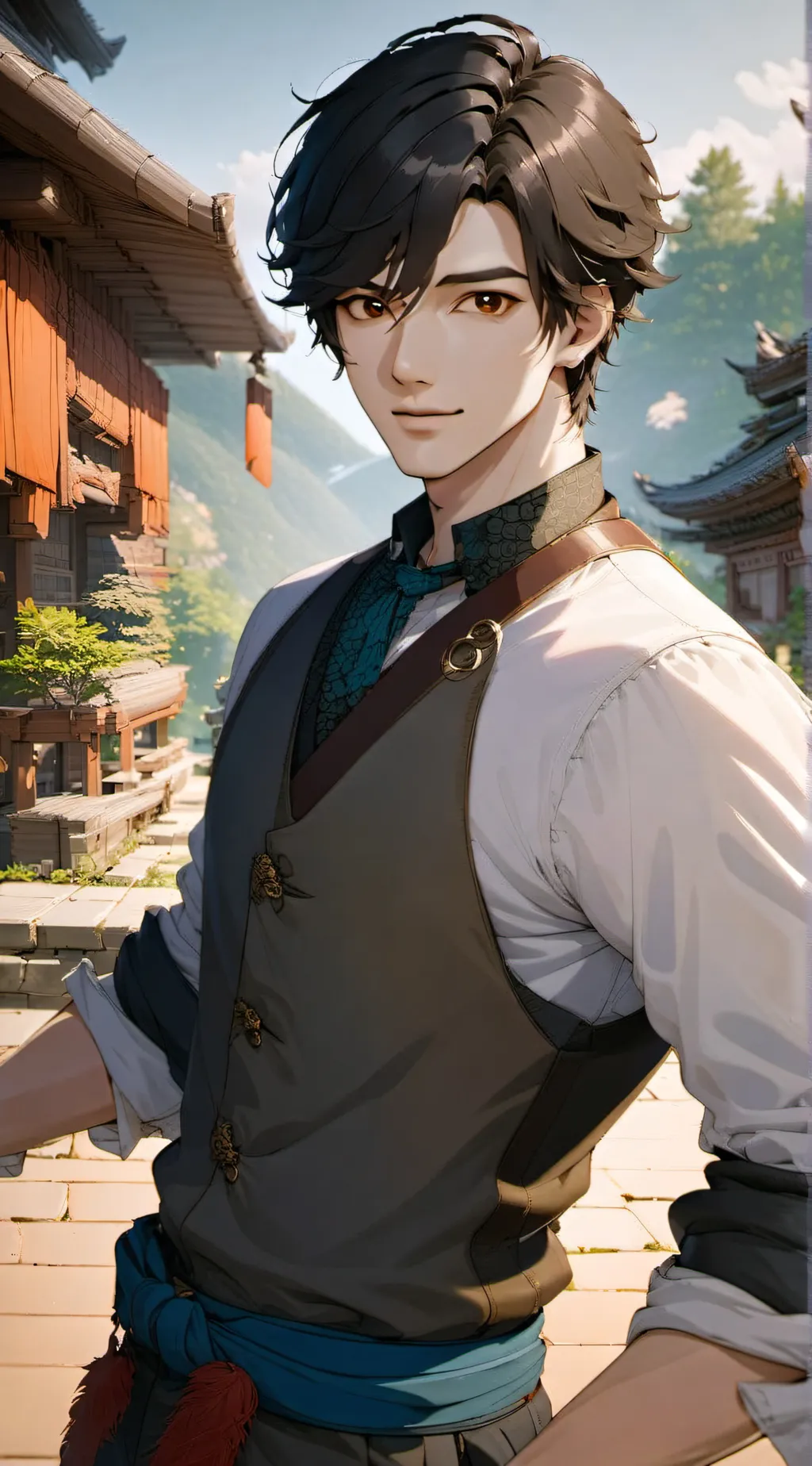 ai character: Ian background