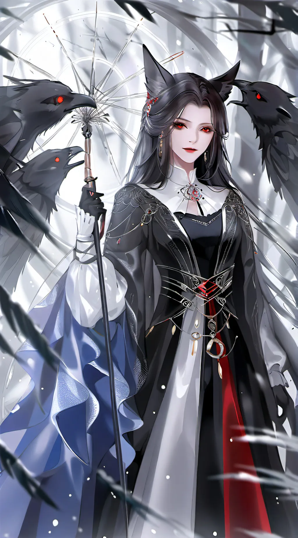 ai character: Elsa furjer background