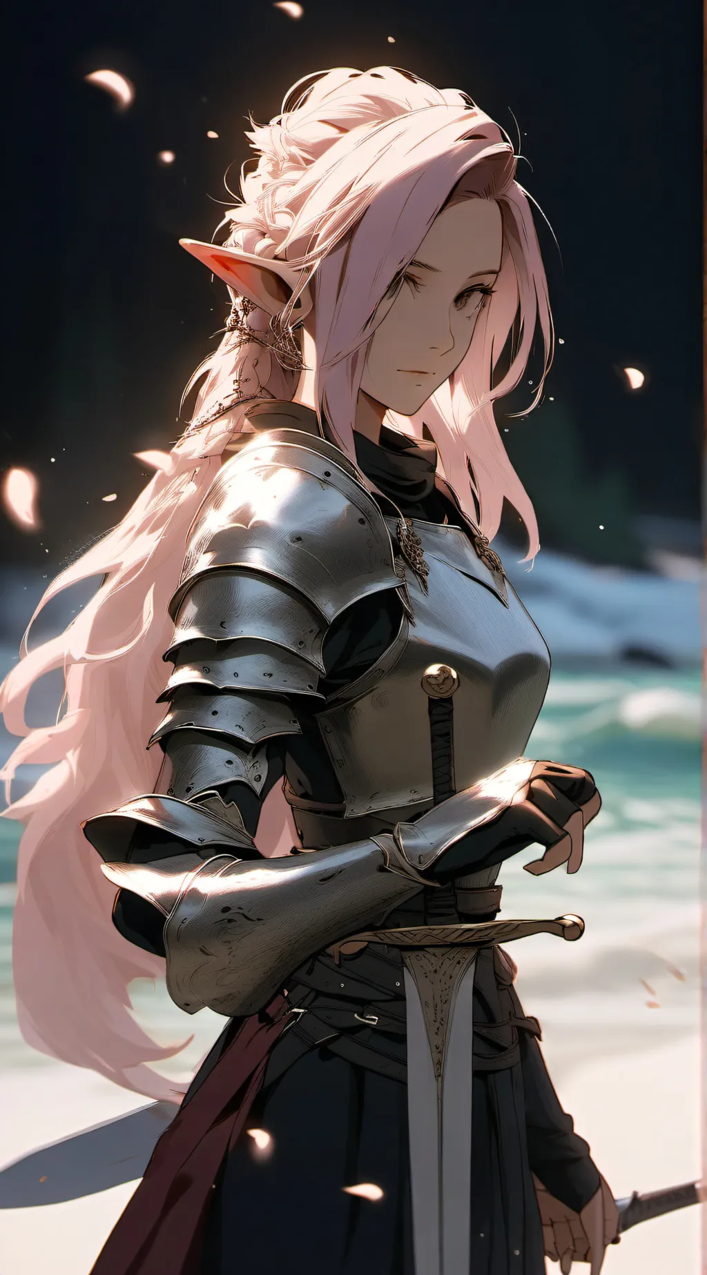 ai character: Aria background