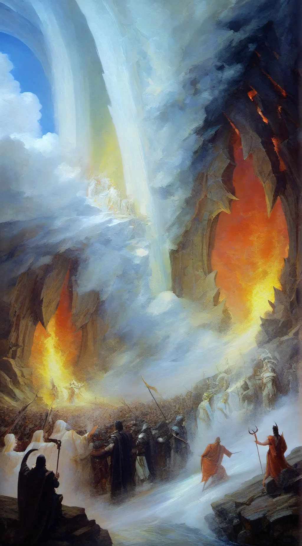 ai character: SC as Hazbin background