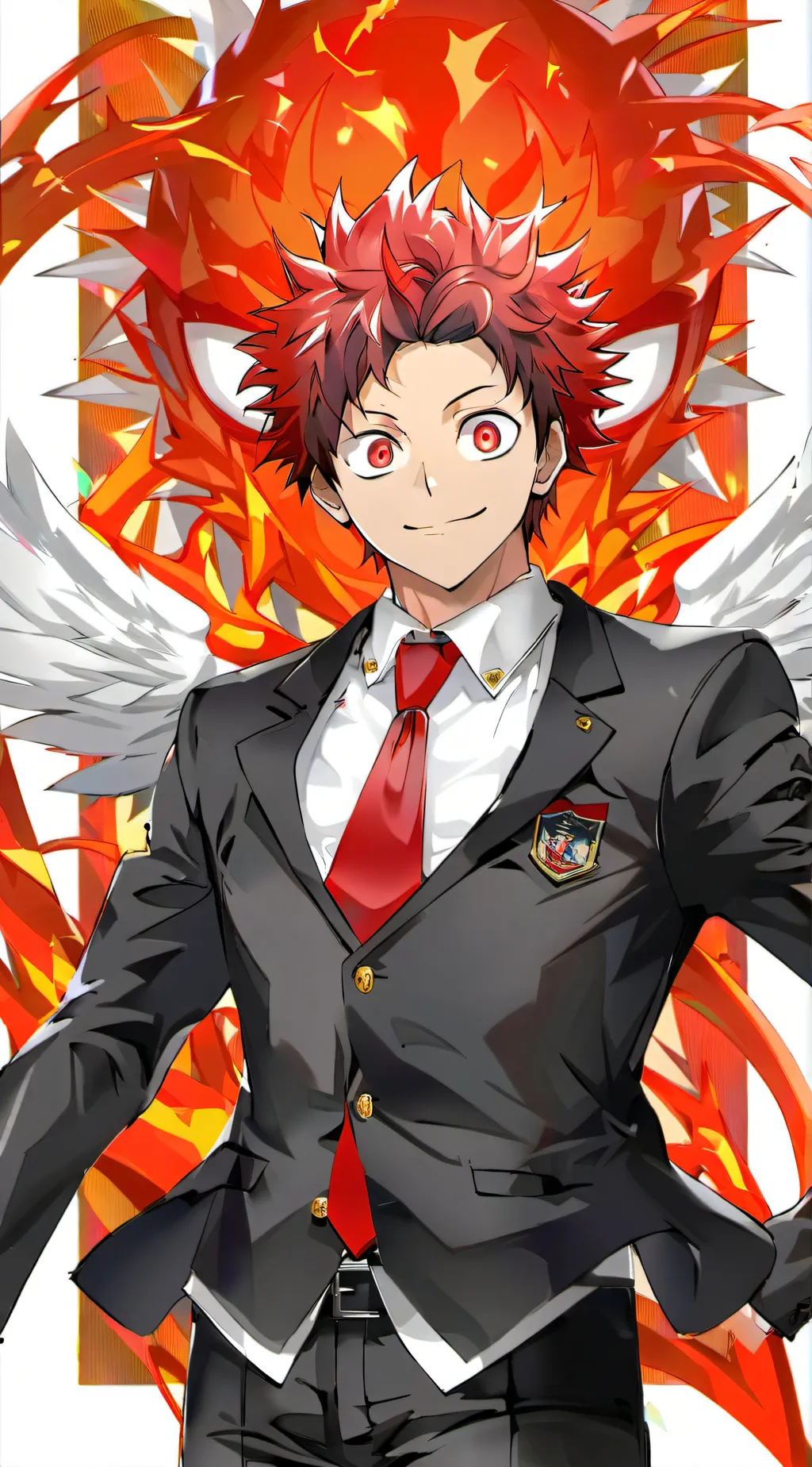 ai character: Kiri (Kirishima)  background