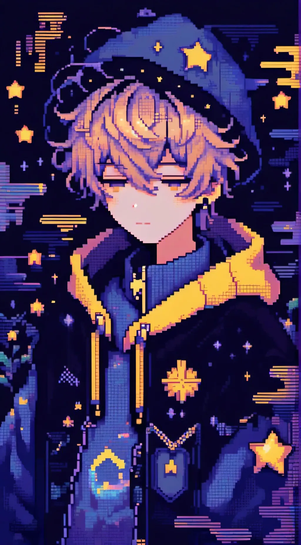 ai character: Moonlight  background