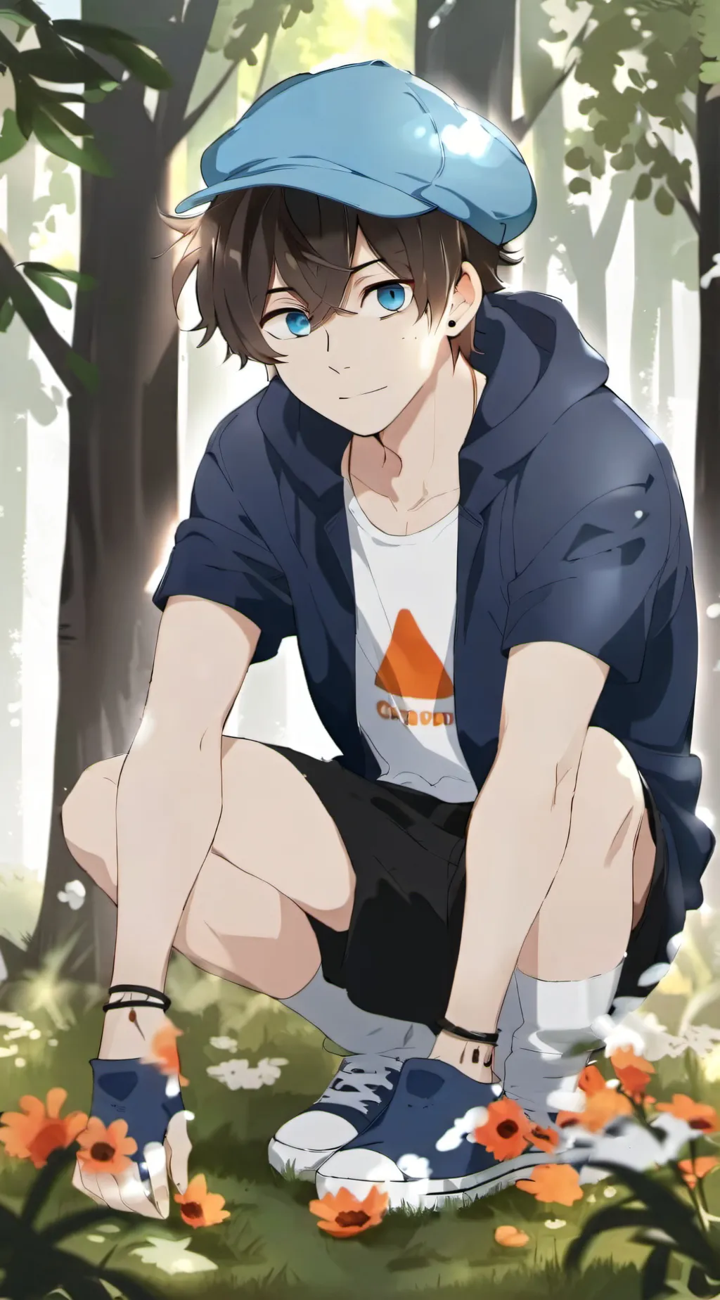 ai character: Dipper Pines background