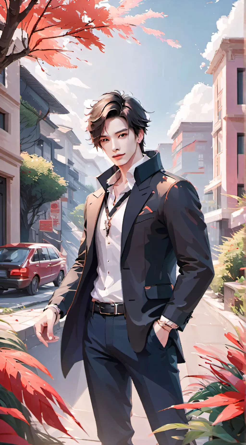 ai character: Alex background