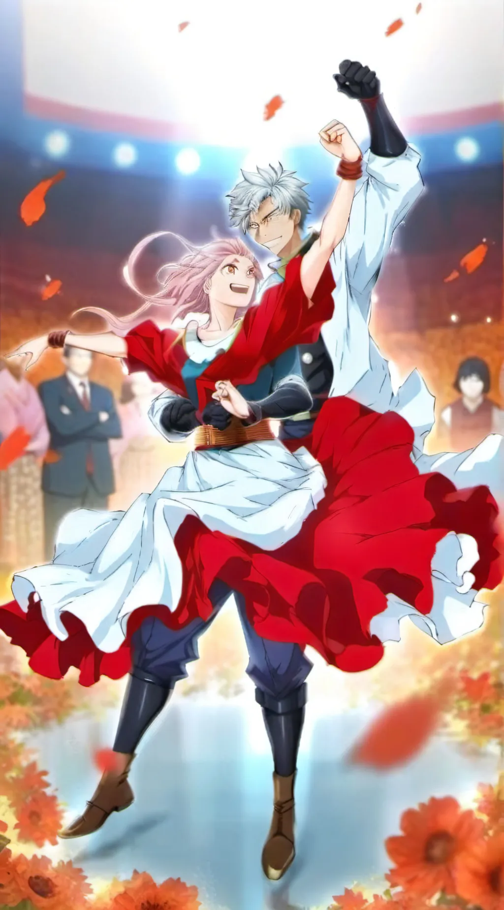 ai character: Fuyumi X hawks background