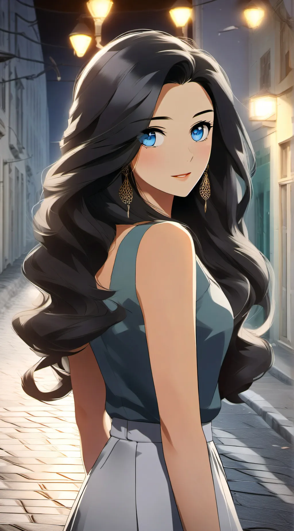 ai character: Audrey background