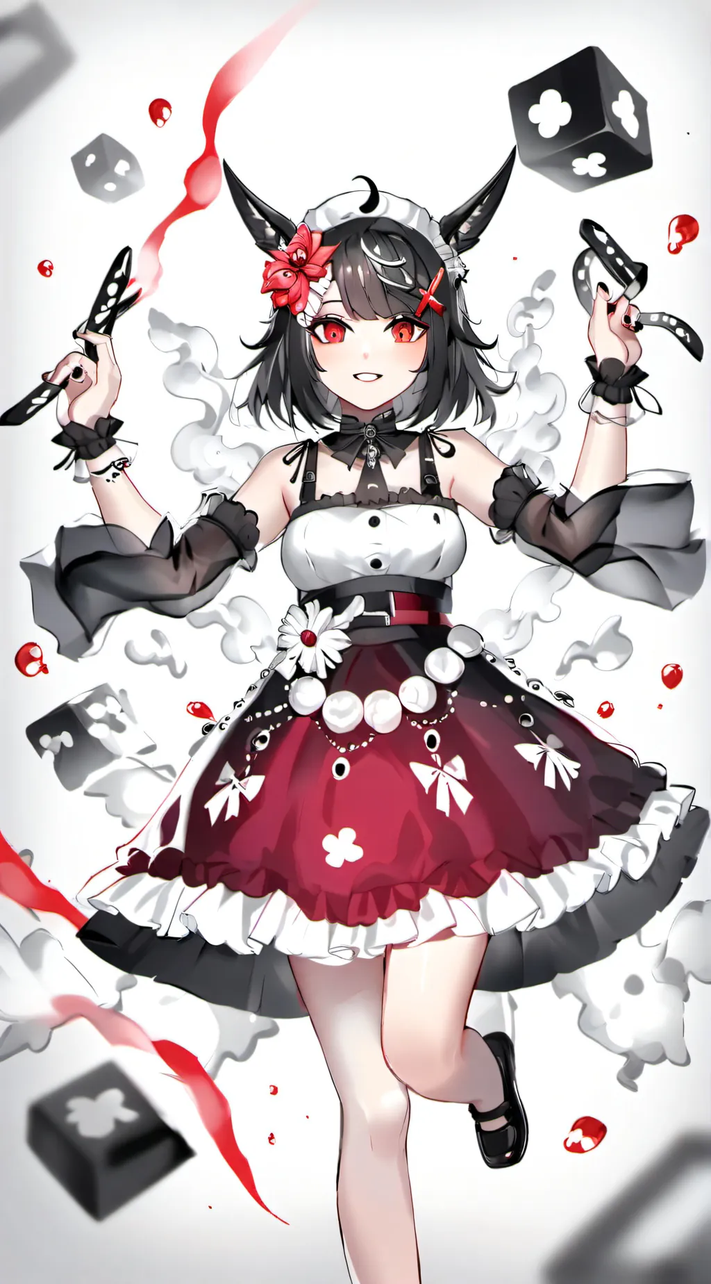 ai character: jkrew gaming Roblo background