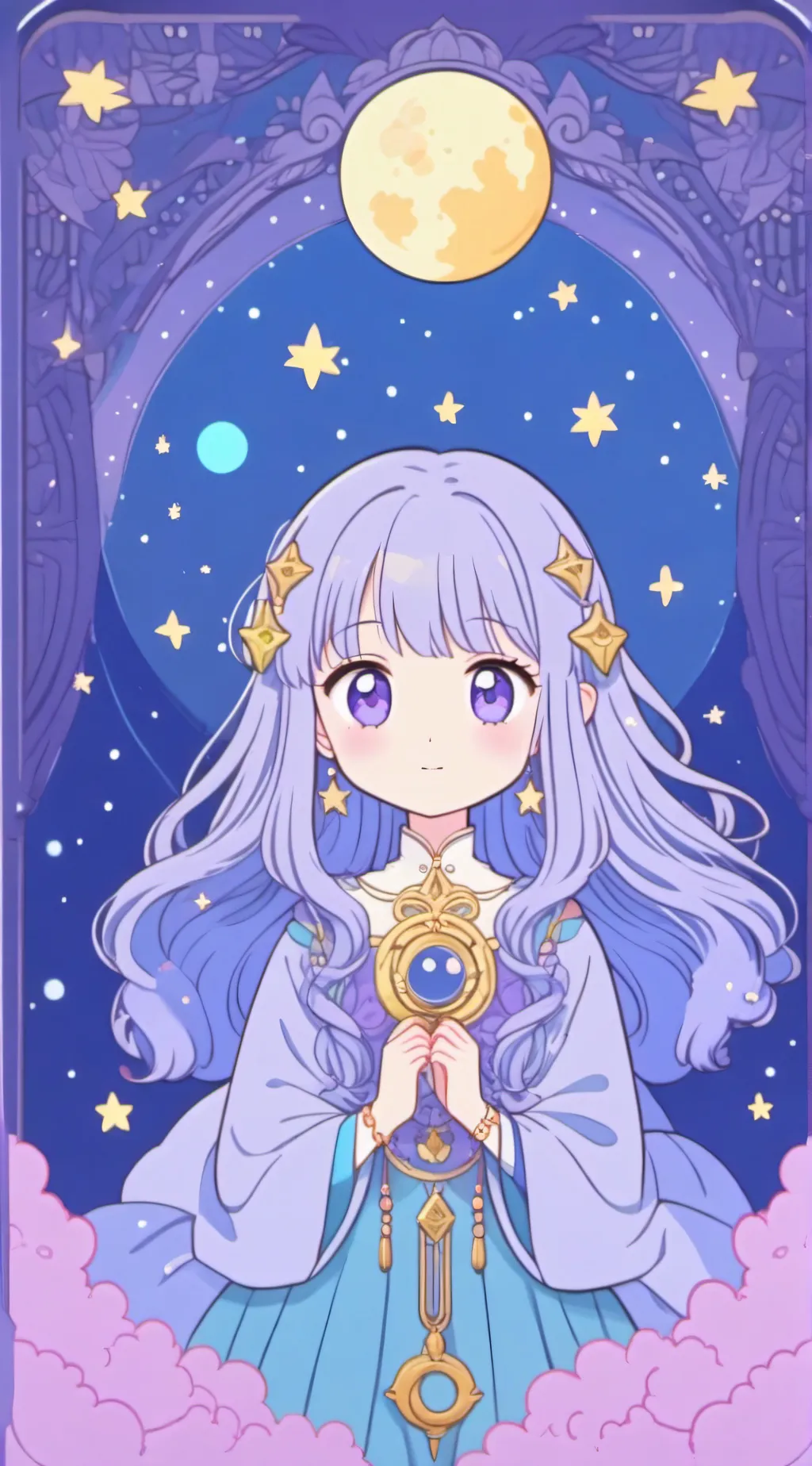 ai character: Luna Hannen background