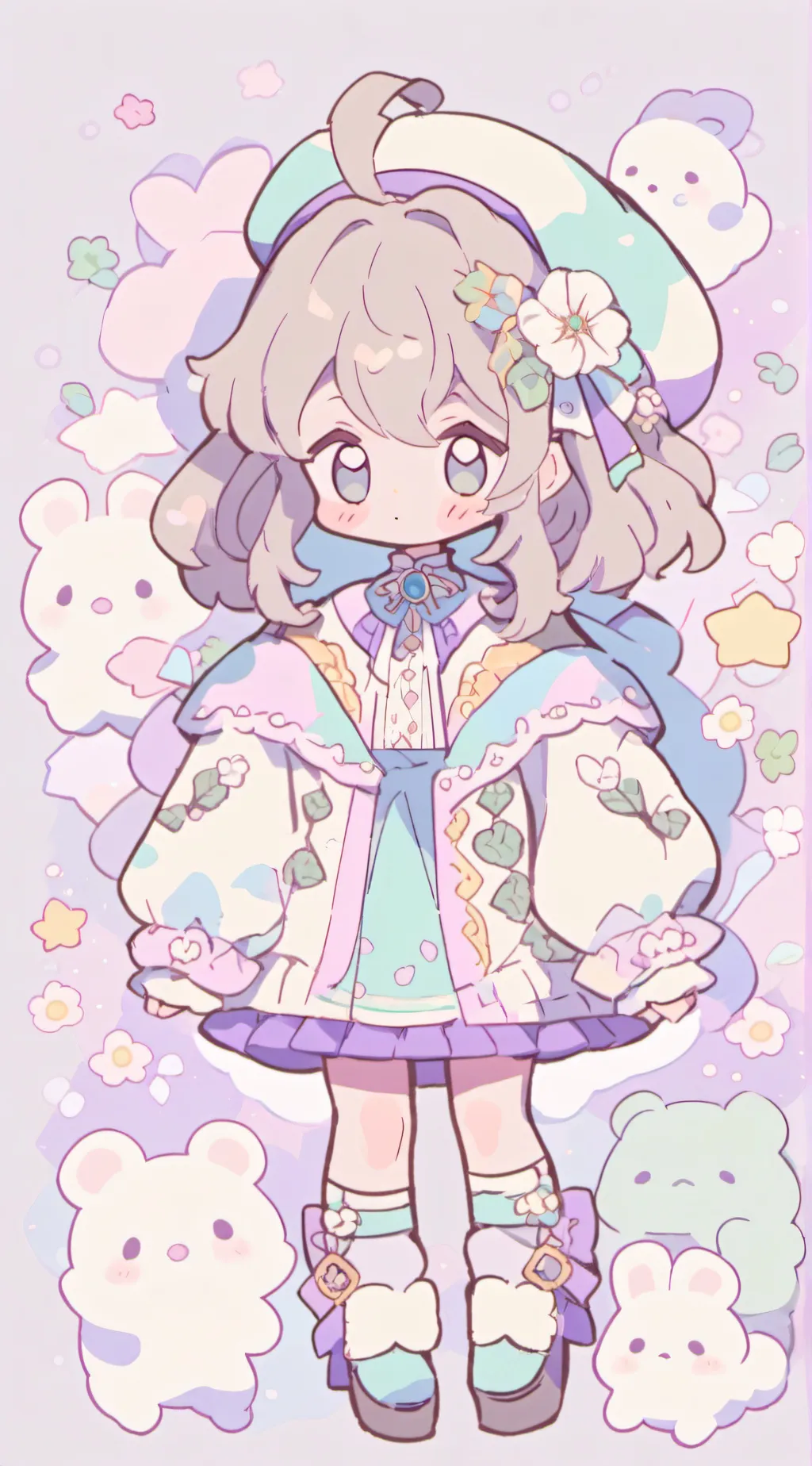 ai character: princess background