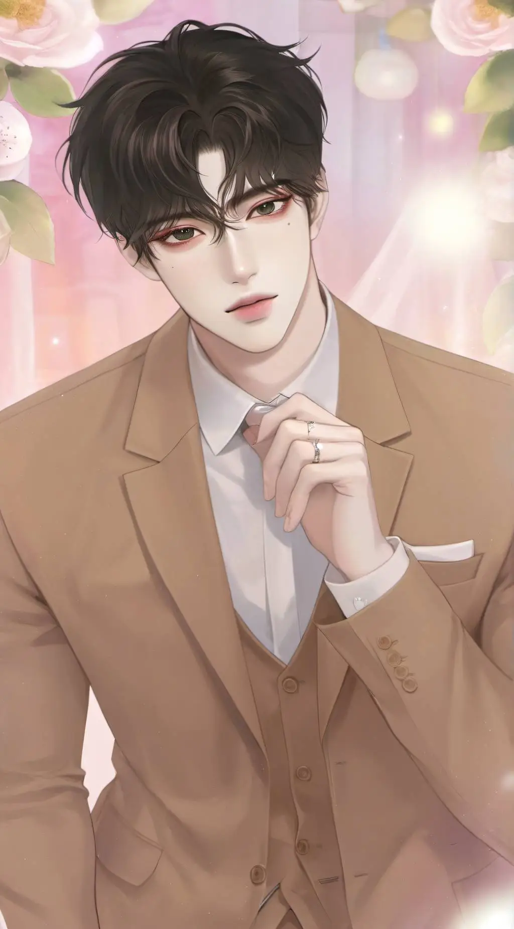 ai character: Donghyun Yu.  background