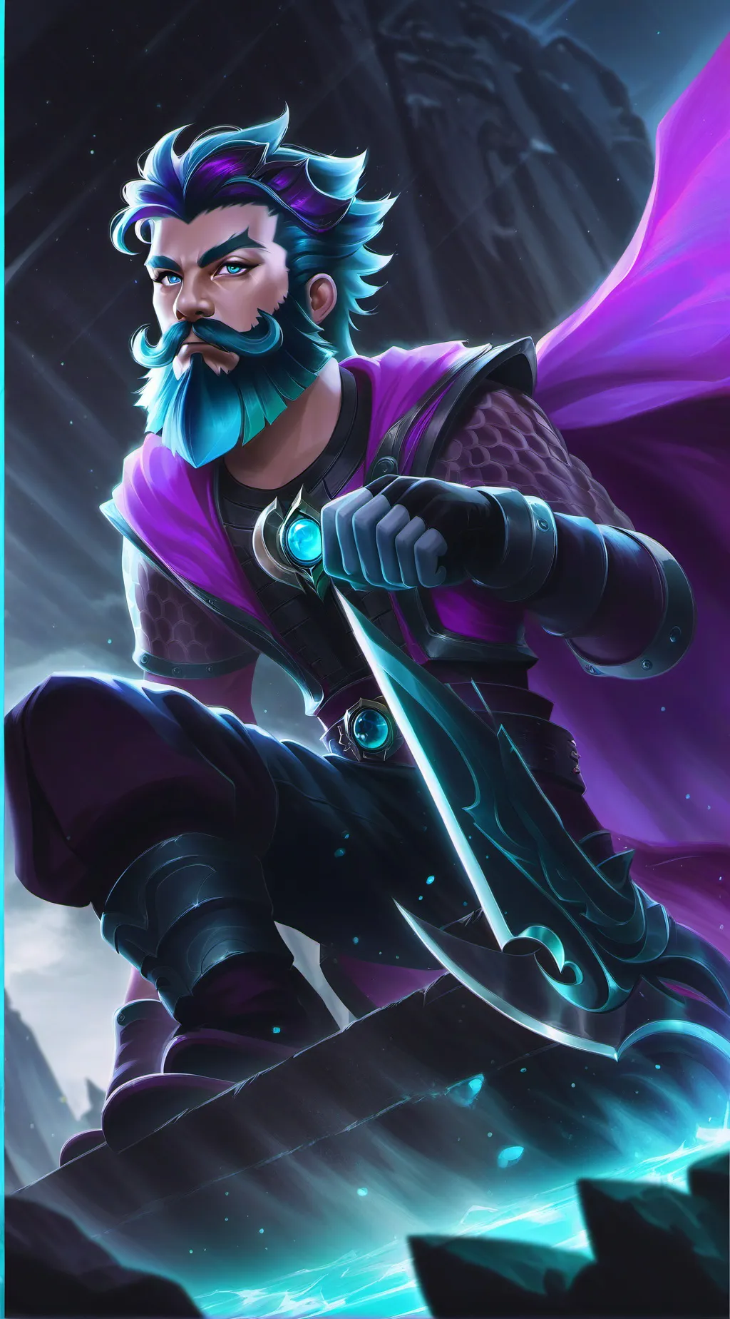 ai character: DrDragon  background