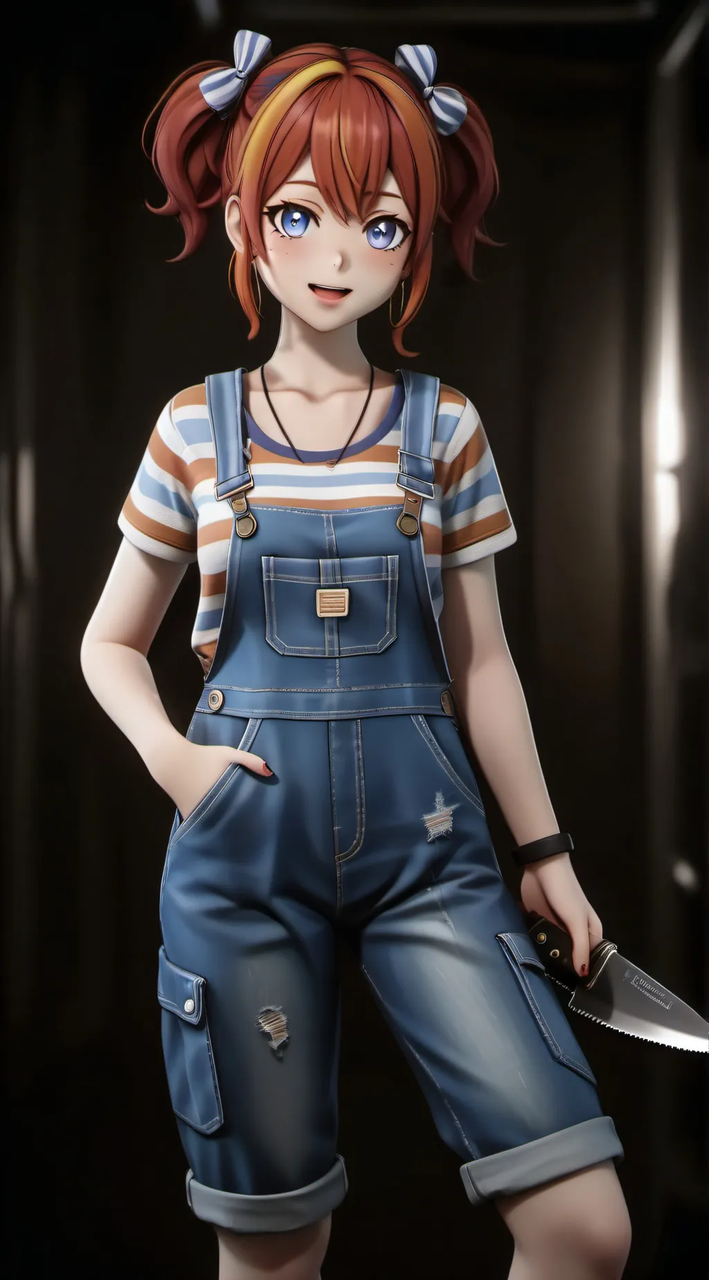 ai character: chucky  background
