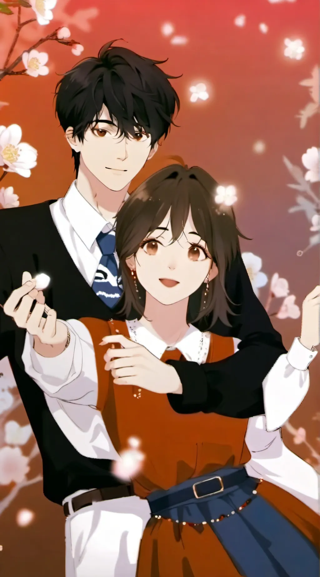 ai character: James& Michell ￼ background