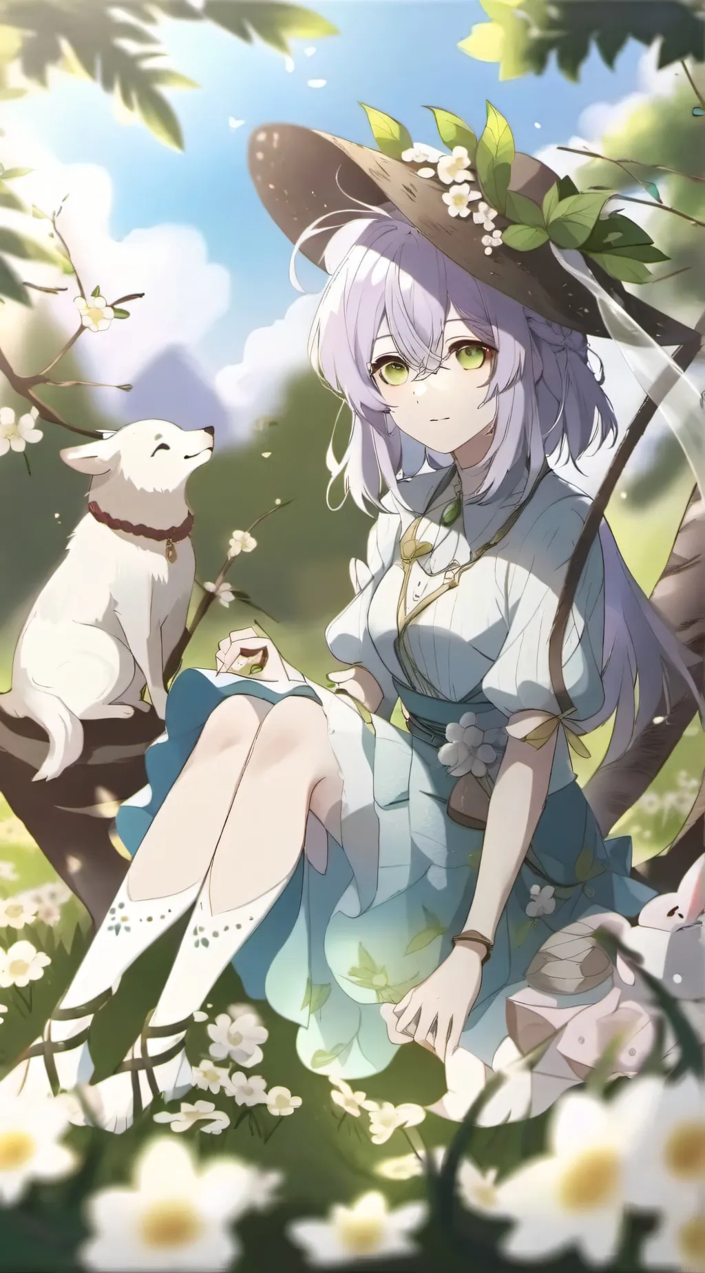 ai character: kira background