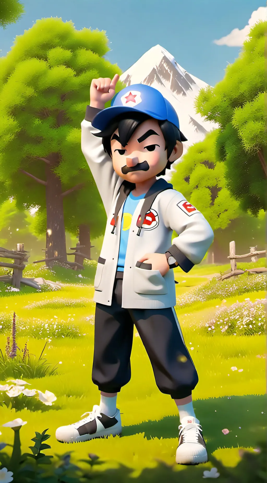 ai character: SMG4 SQUAD background