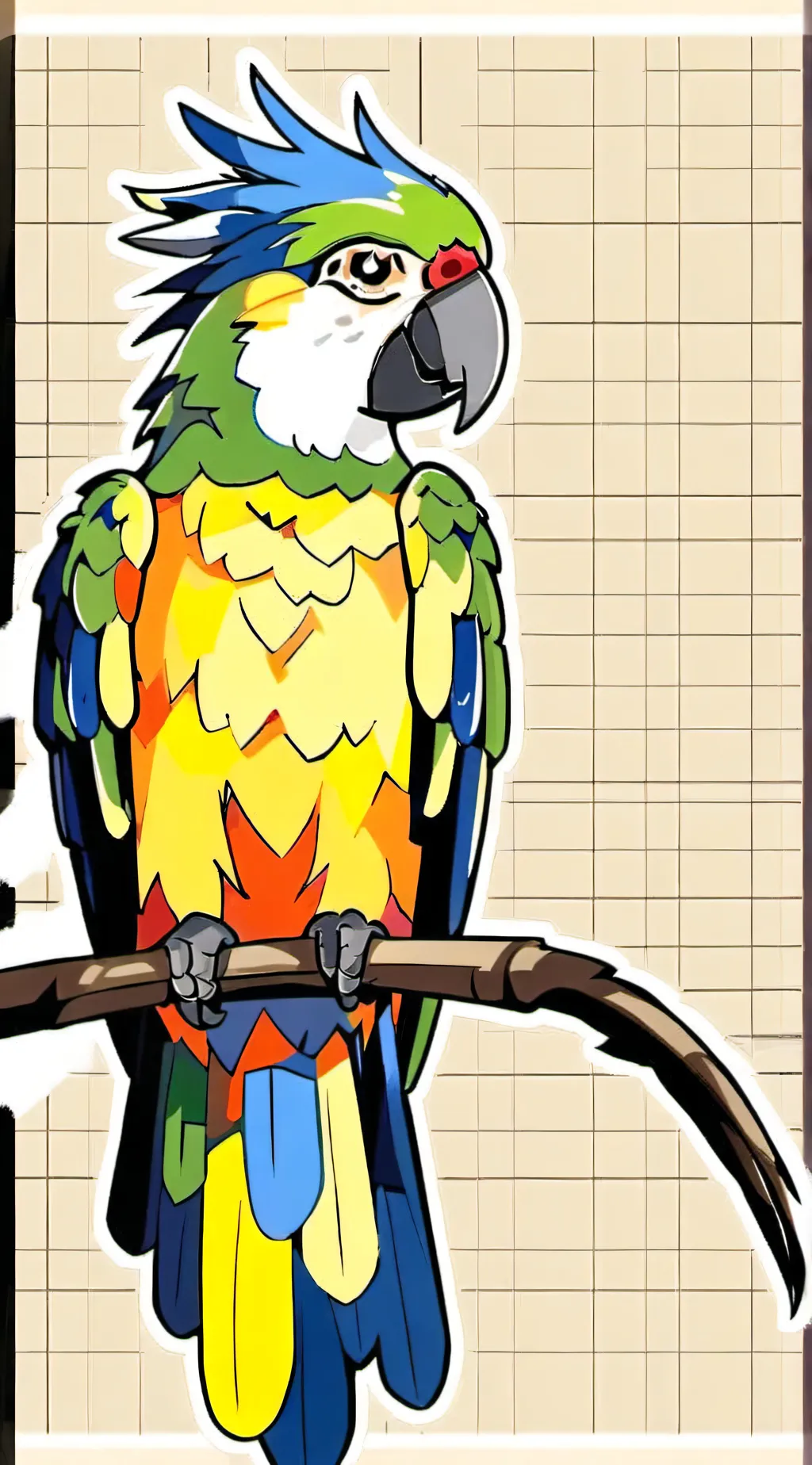 Talkie AI - Chat with Mollie macaw