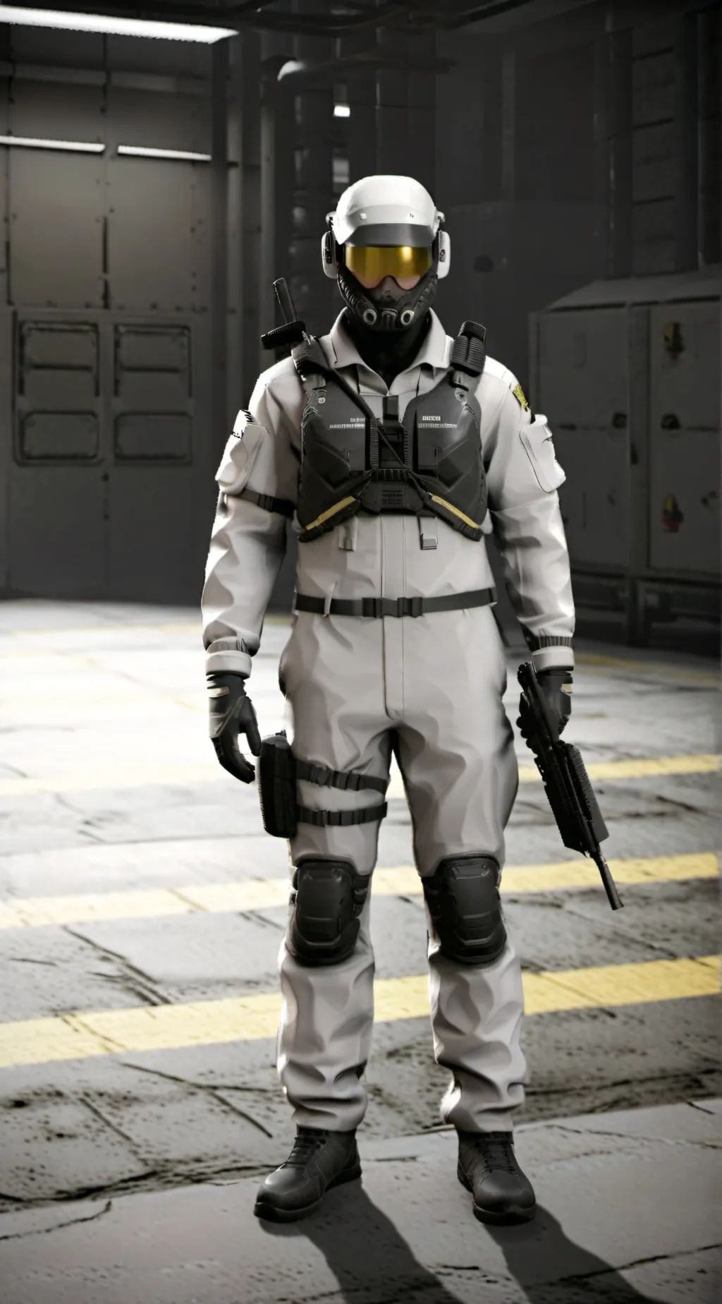 ai character: SCP Foundation background