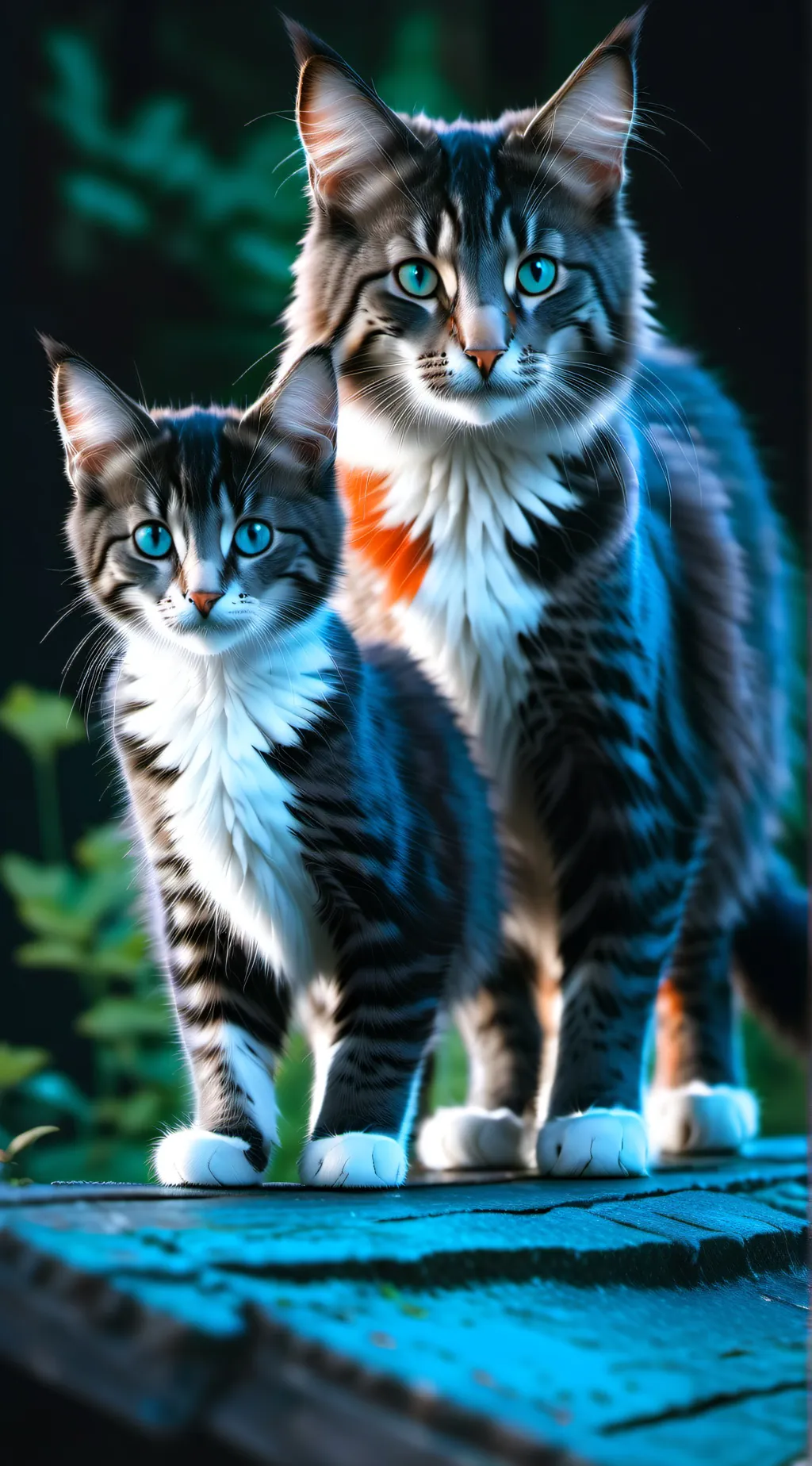 ai character: Skyli and Damira background