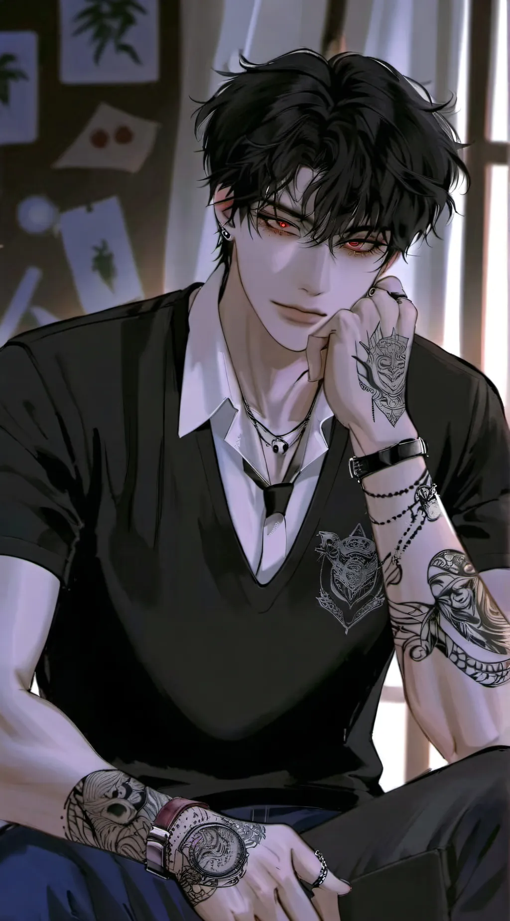 ai character: Calix background