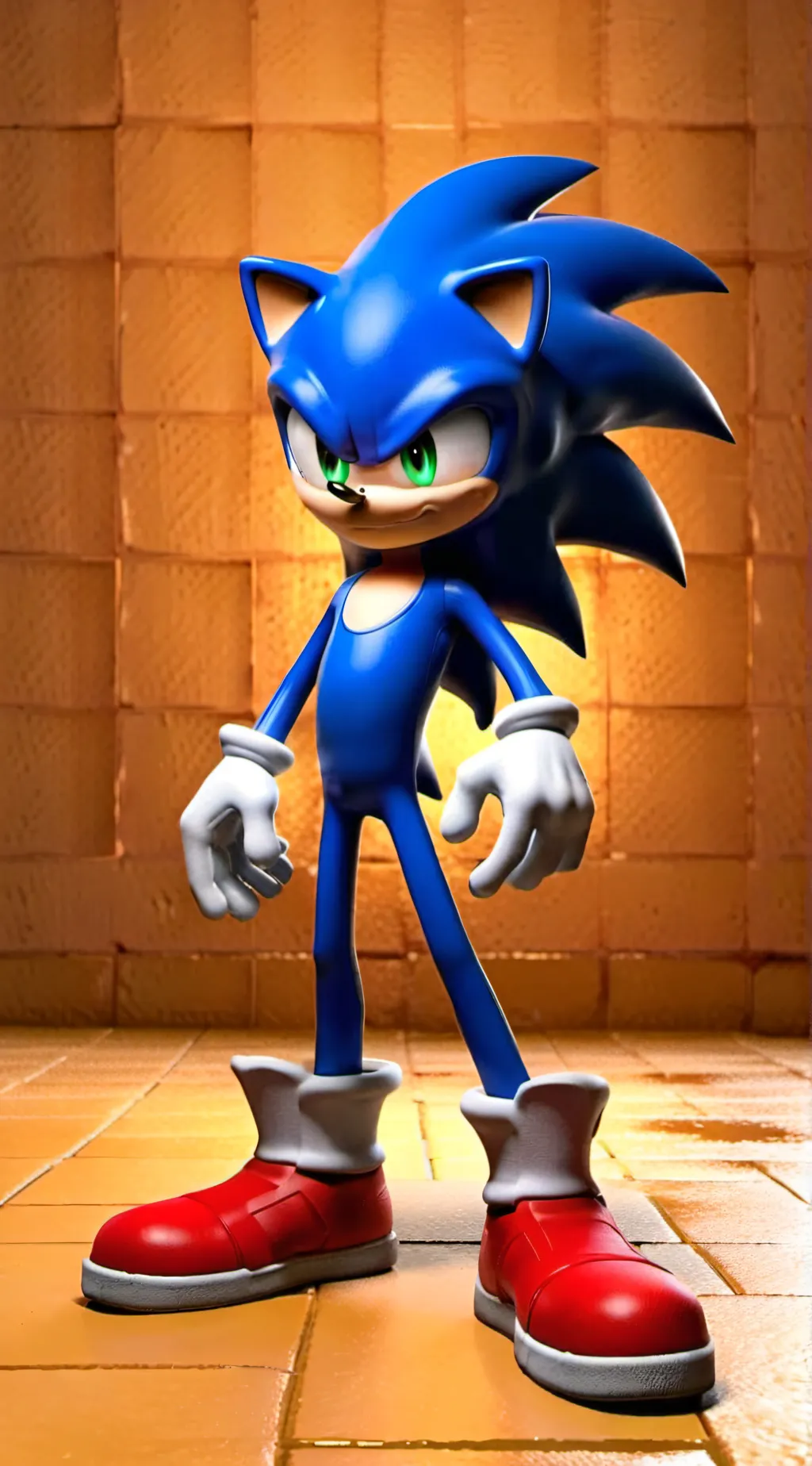 ai character: Sonic background