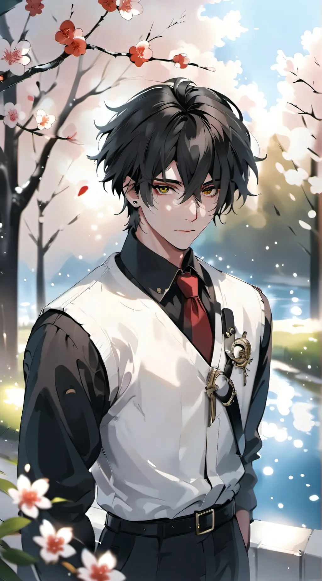 ai character: ~Lion~ background