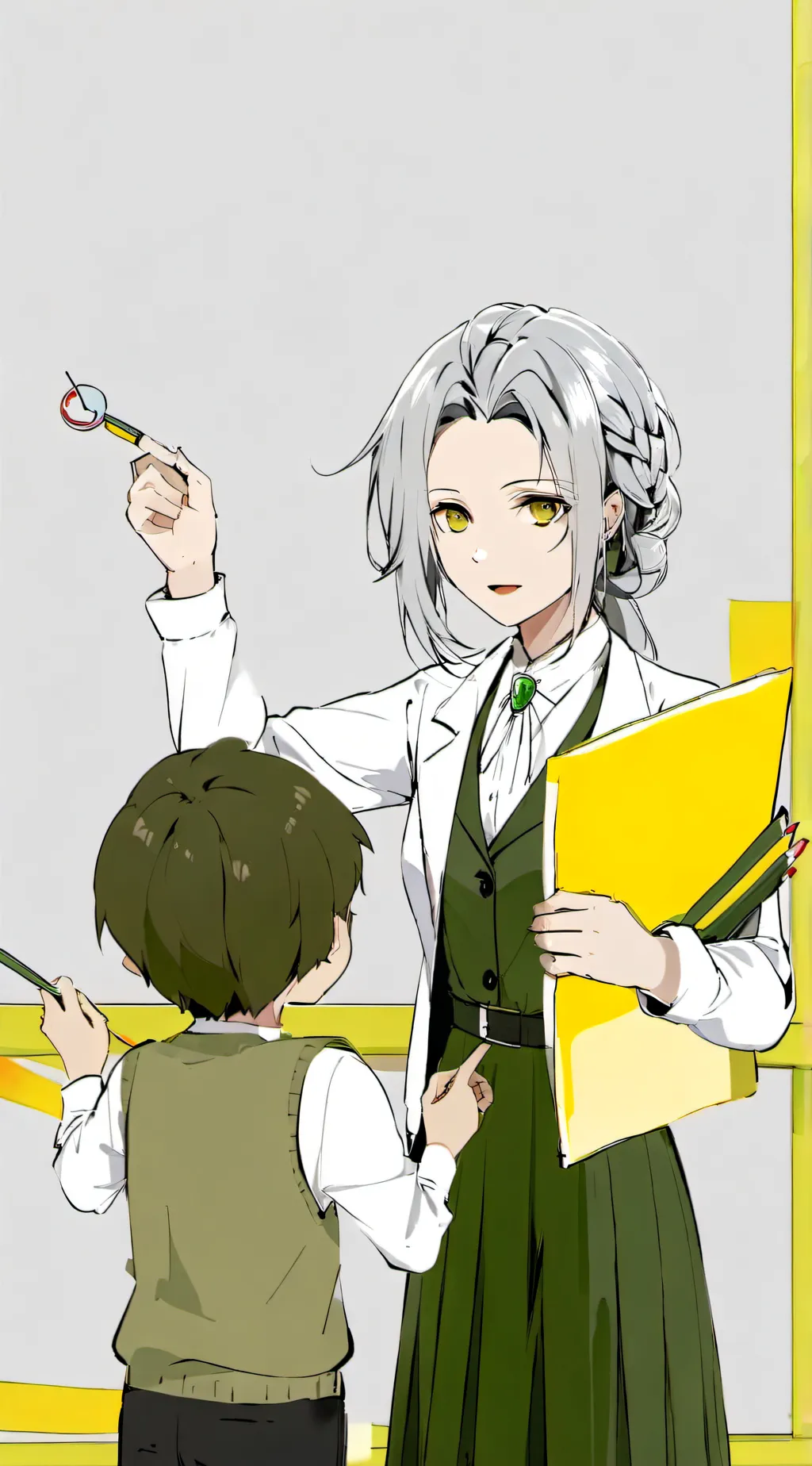 ai character: Sas dad background