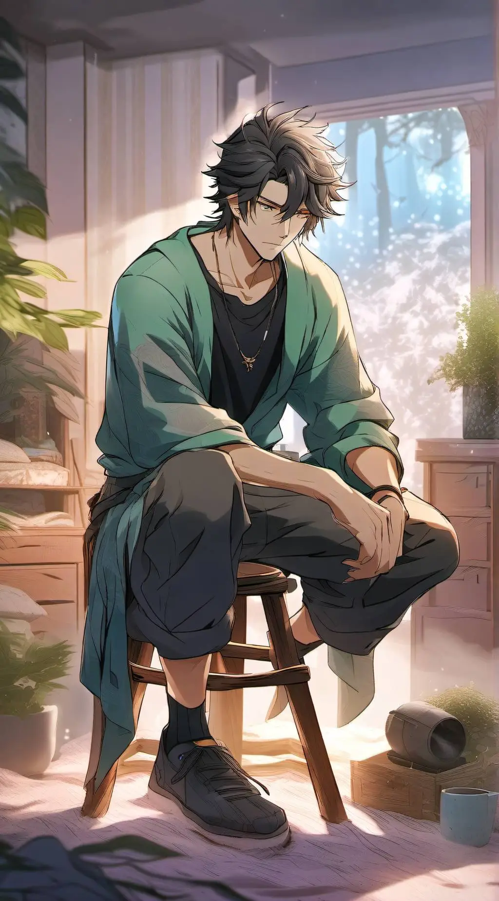 ai character: Revsilenti background