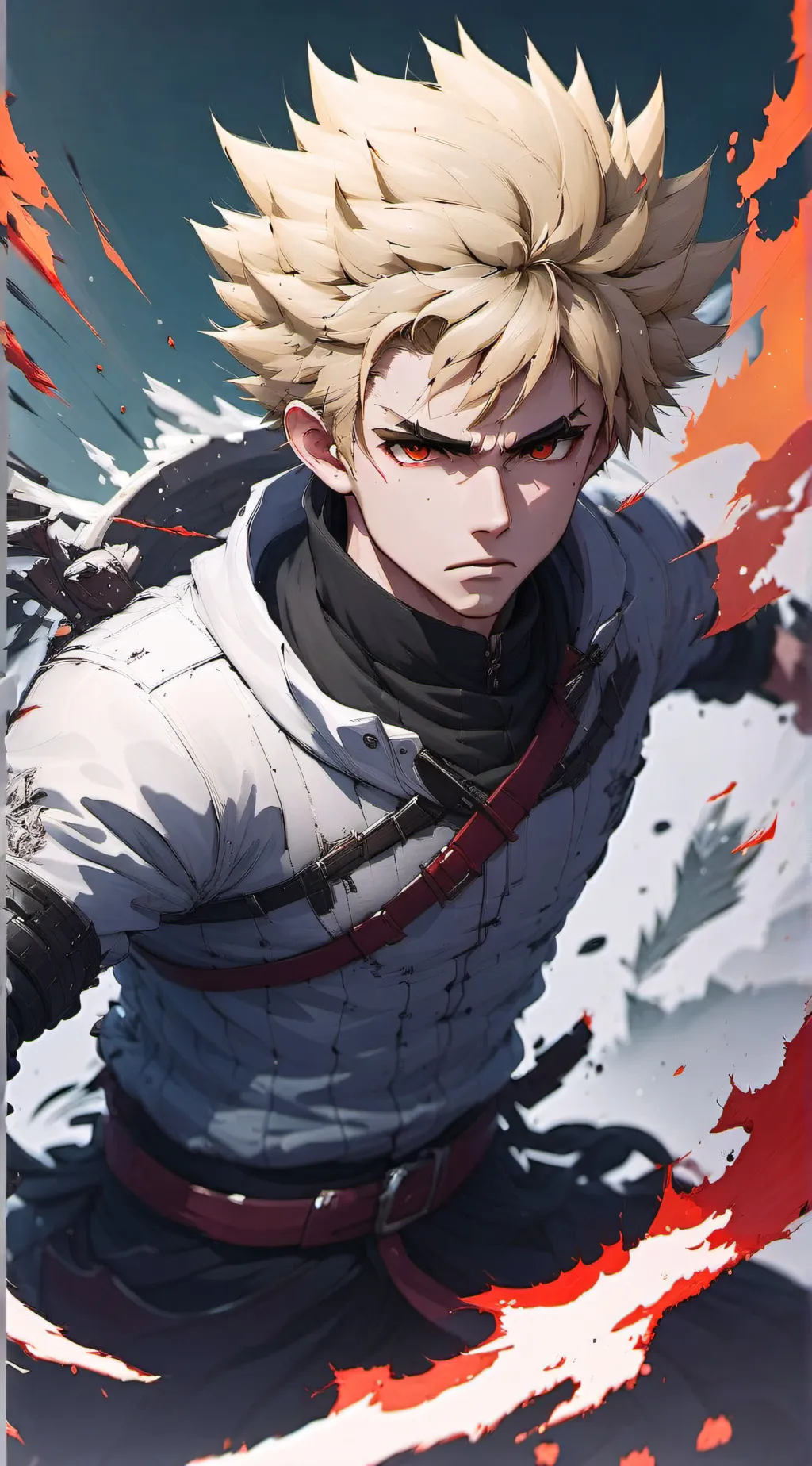 ai character: Bakugo background