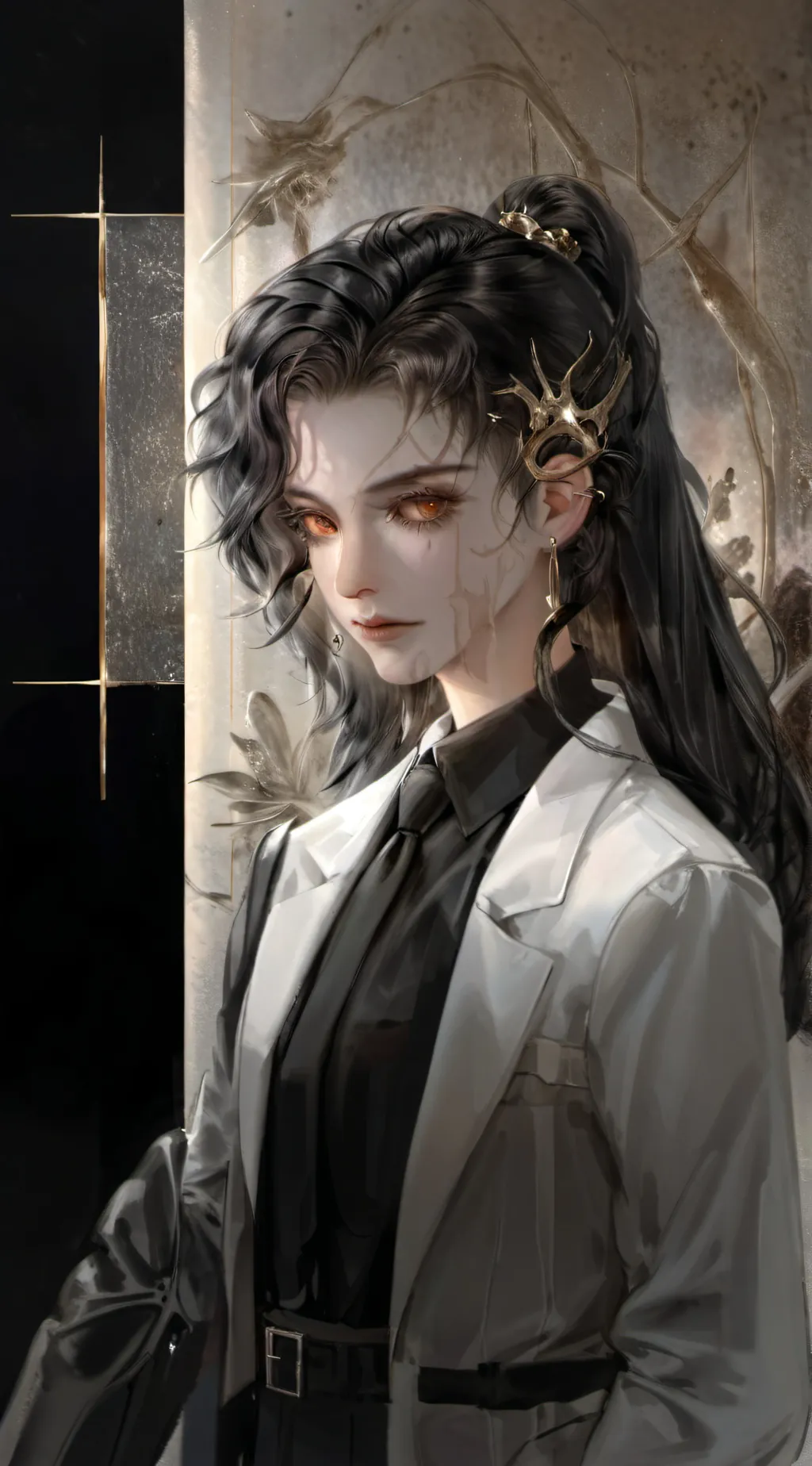 ai character: Aurora background