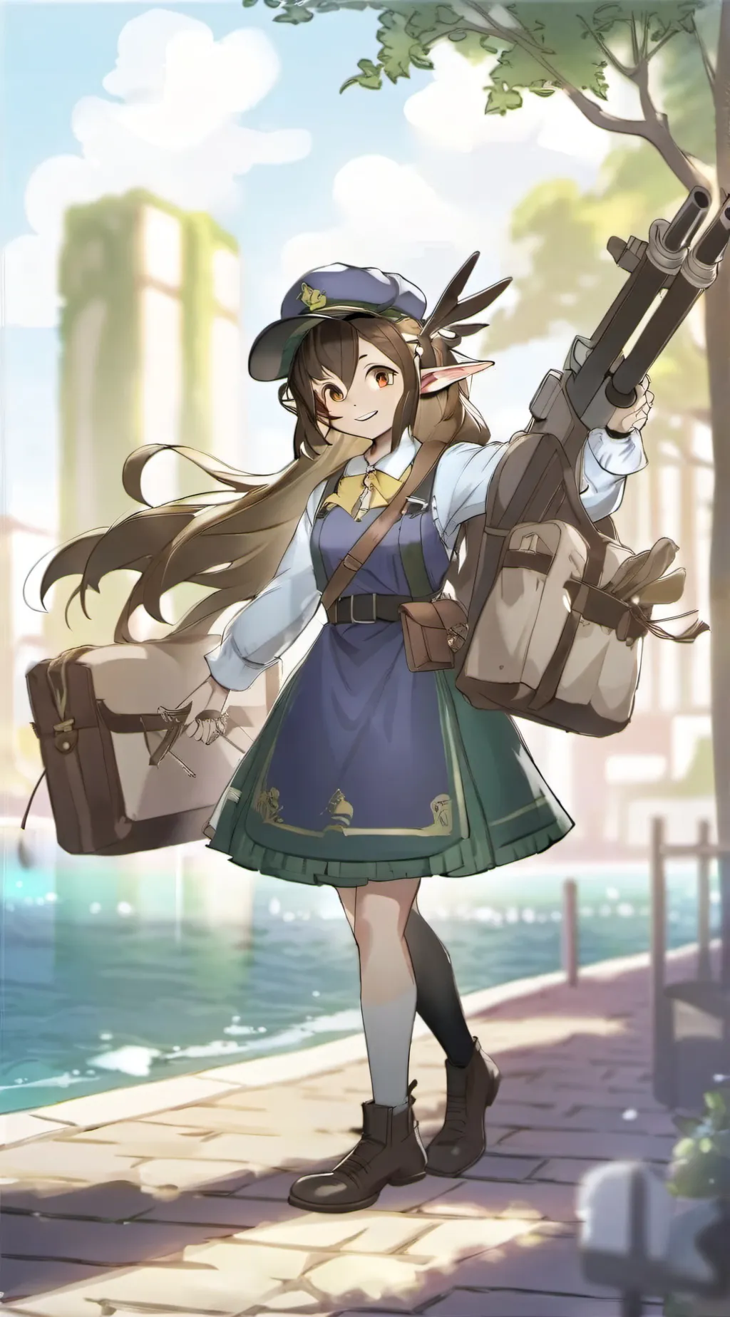 ai character: Azria background