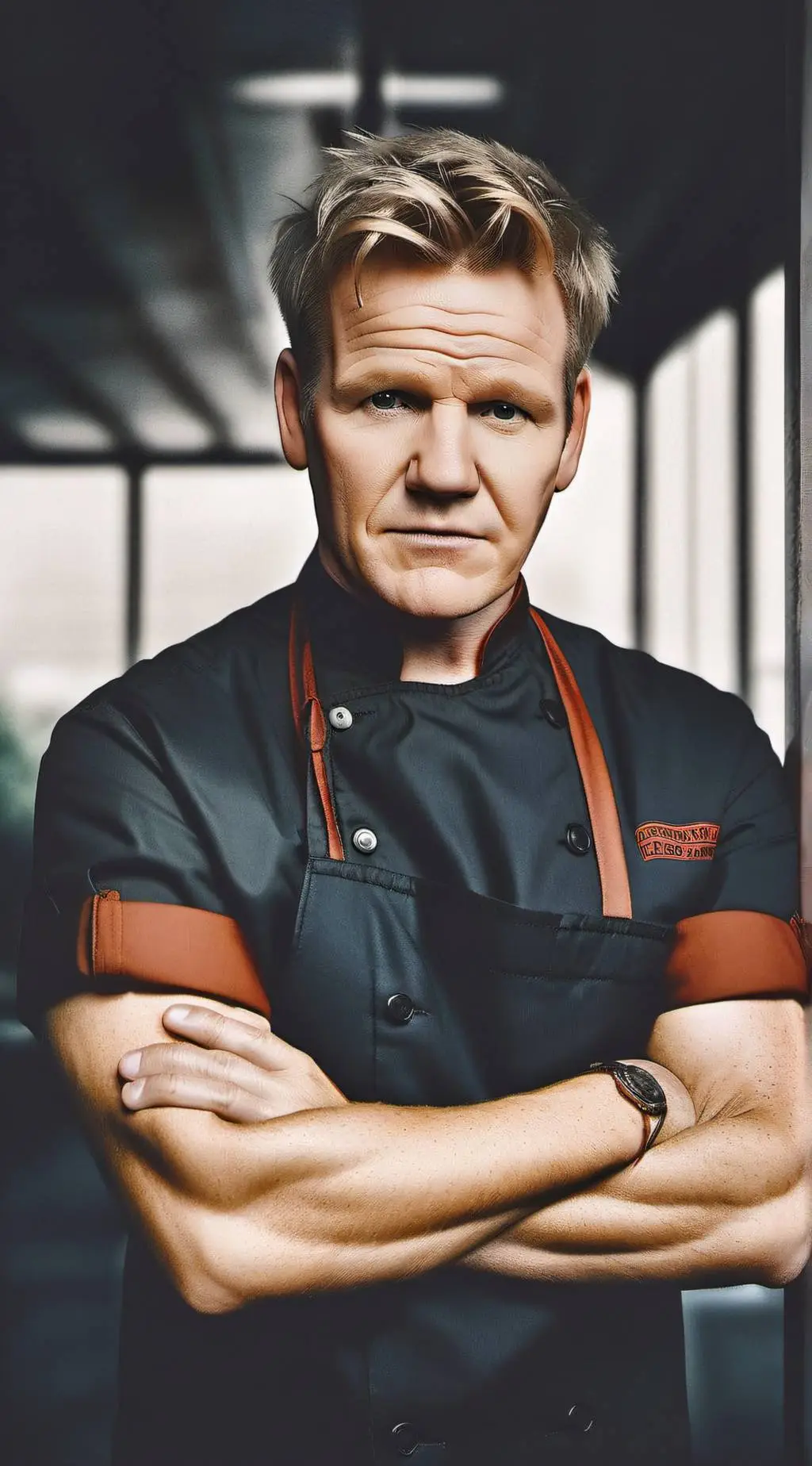 ai character: Gordon Ramsay￼ background