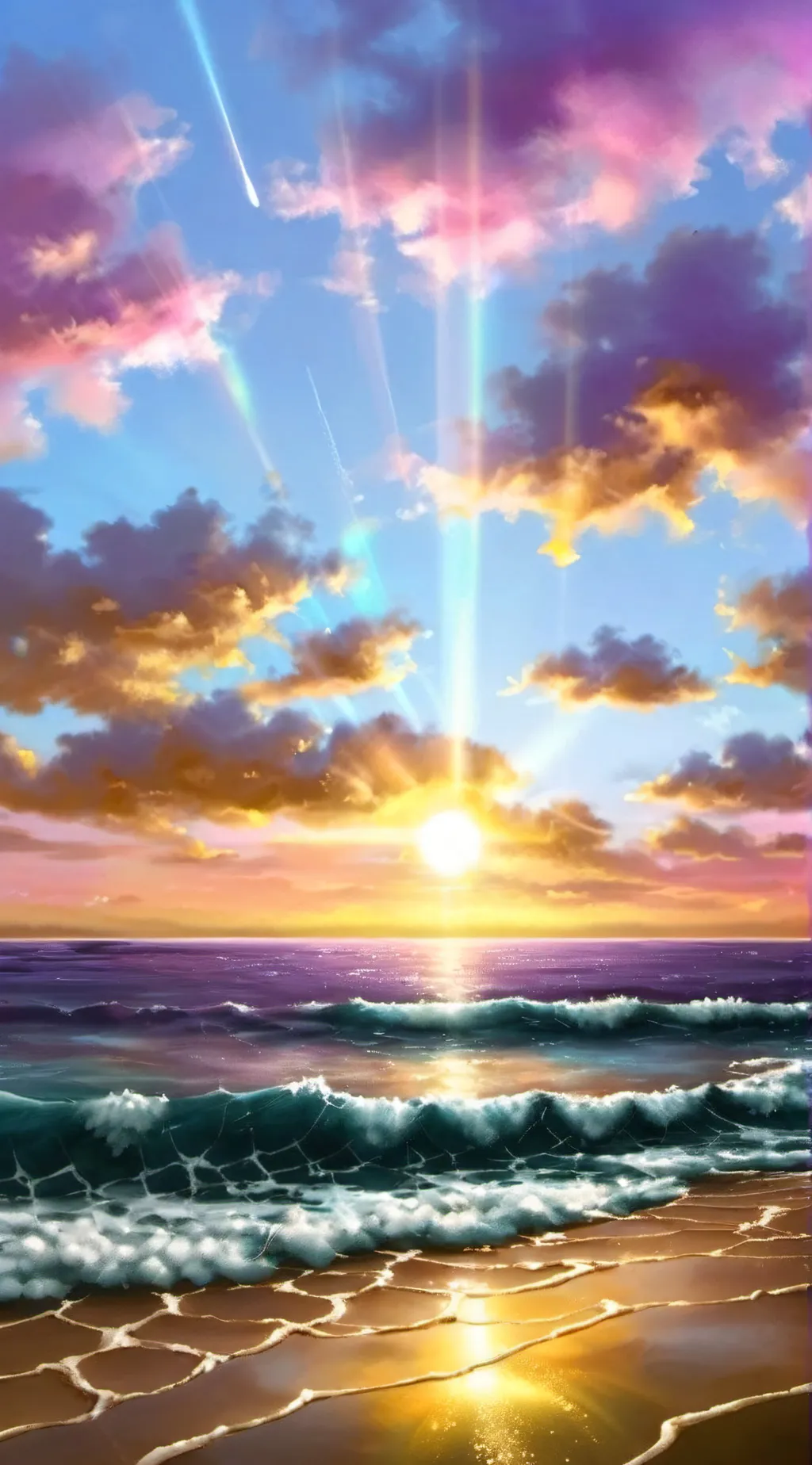 ai character: What colour is sky background