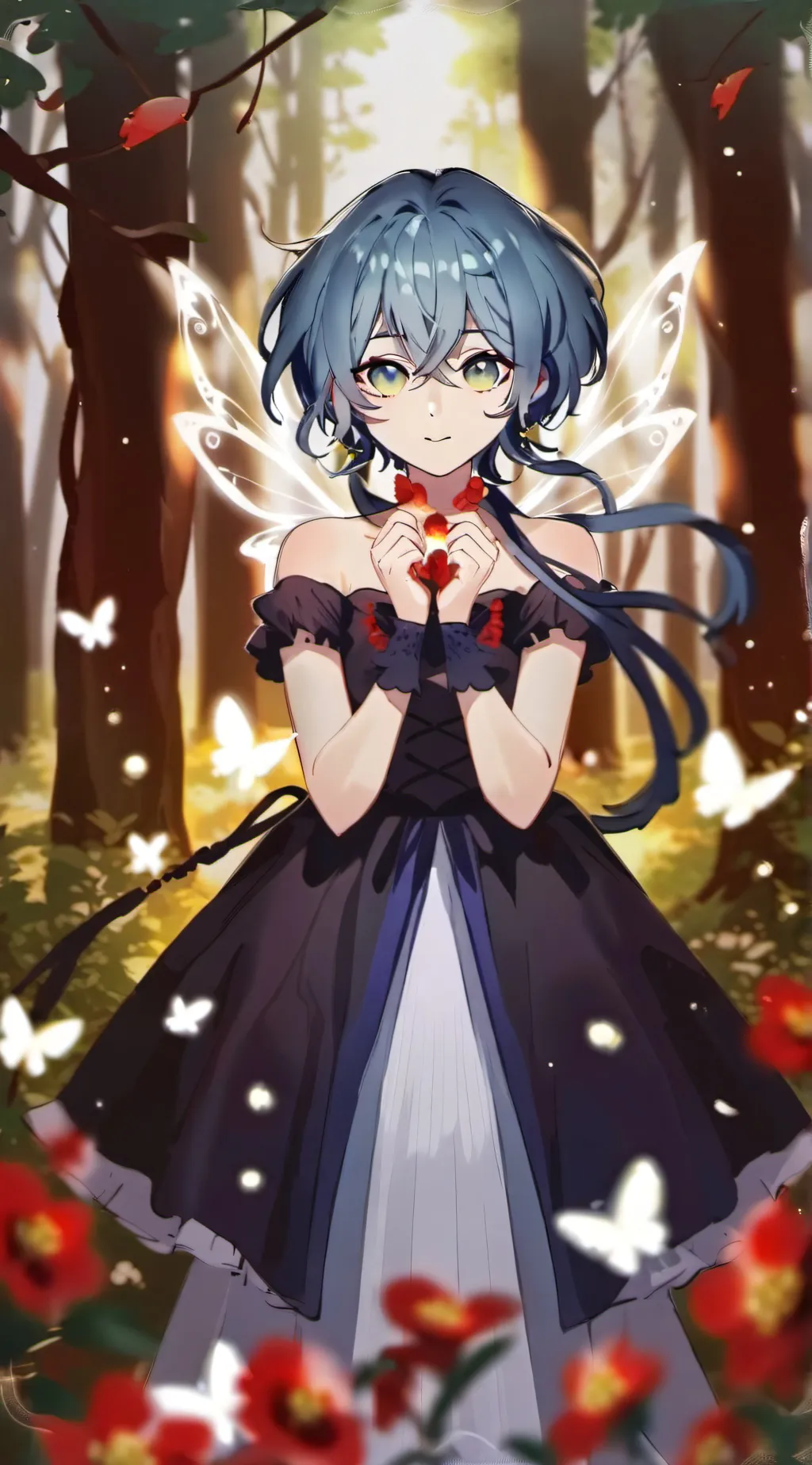 ai character: •◇° IVELLE °◇• background