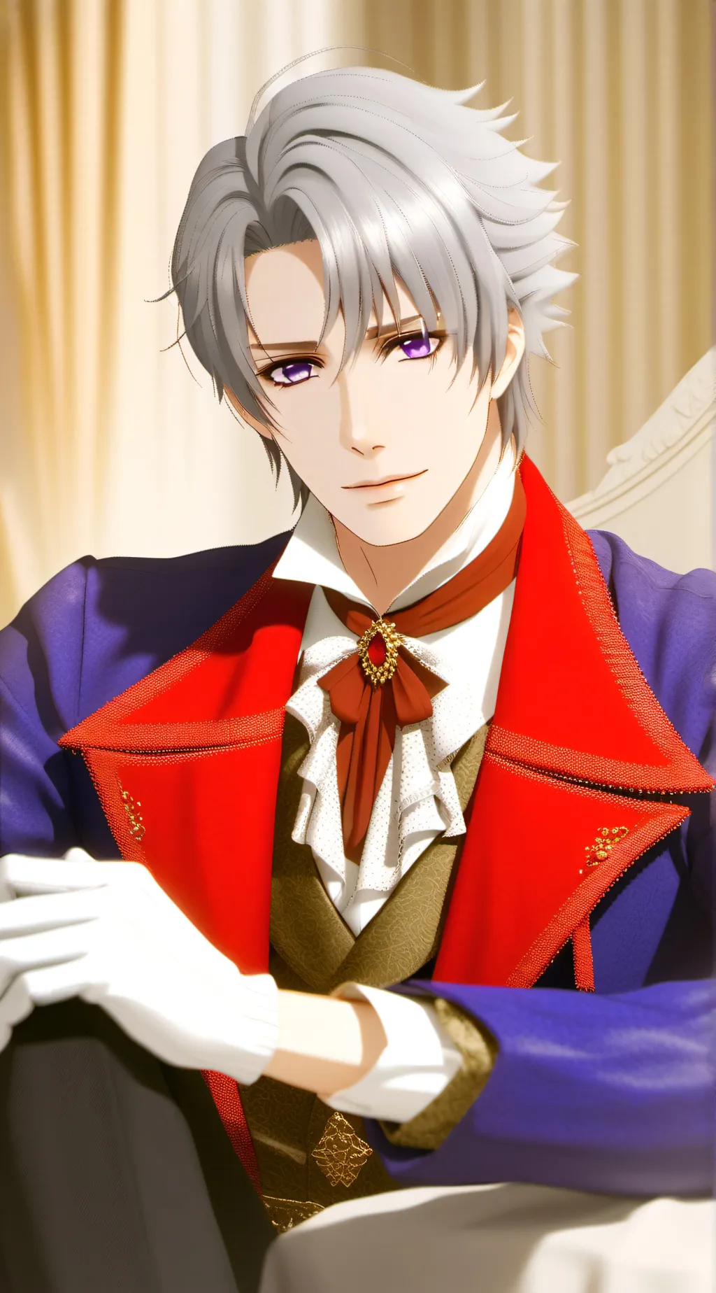 ai character: Edward levaincois background