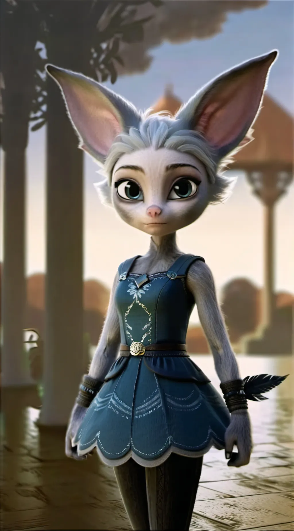 ai character: Dulcinea  background