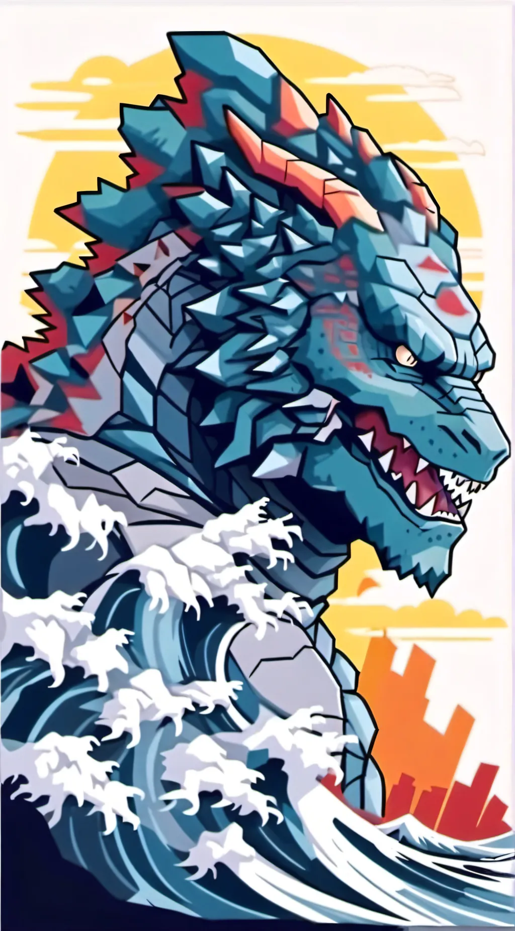 ai character: king zoro background