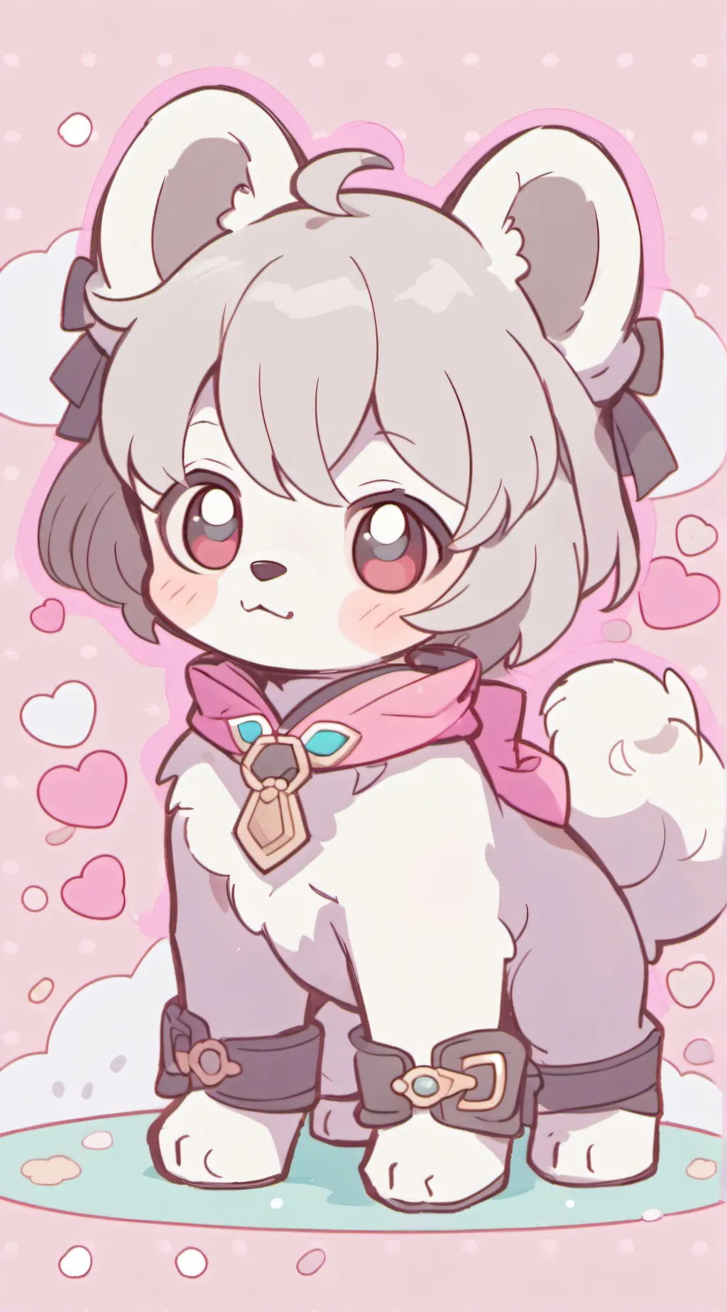 ai character: my dog background