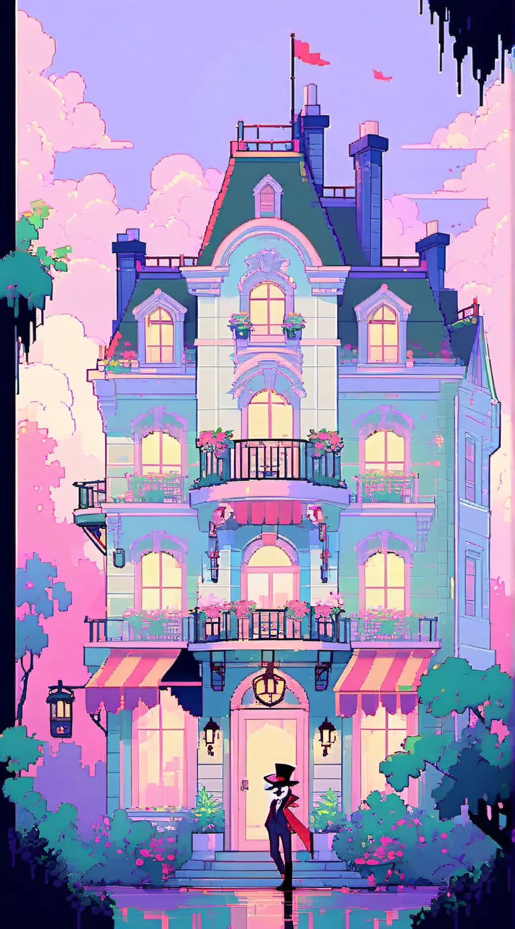 ai character: hh hates u background