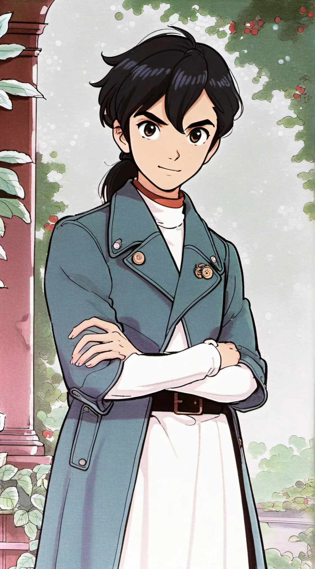 ai character: Roland Crane background