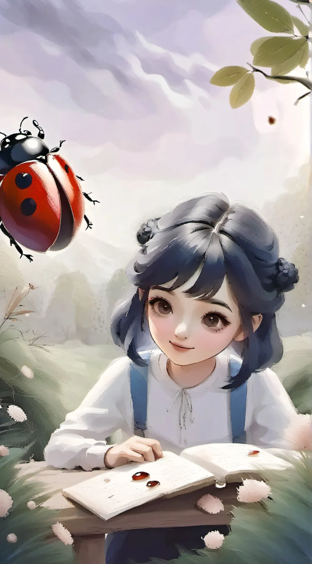 ai character: Miraculous world background