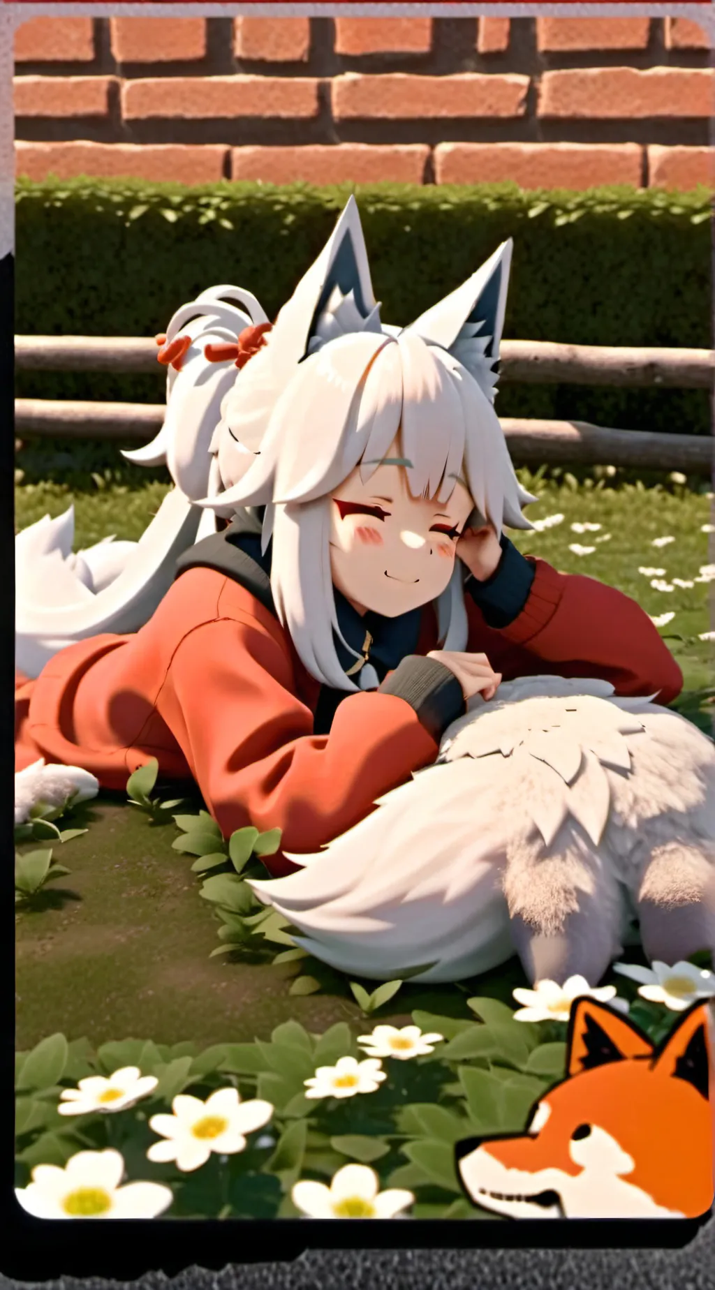 ai character: Lily background