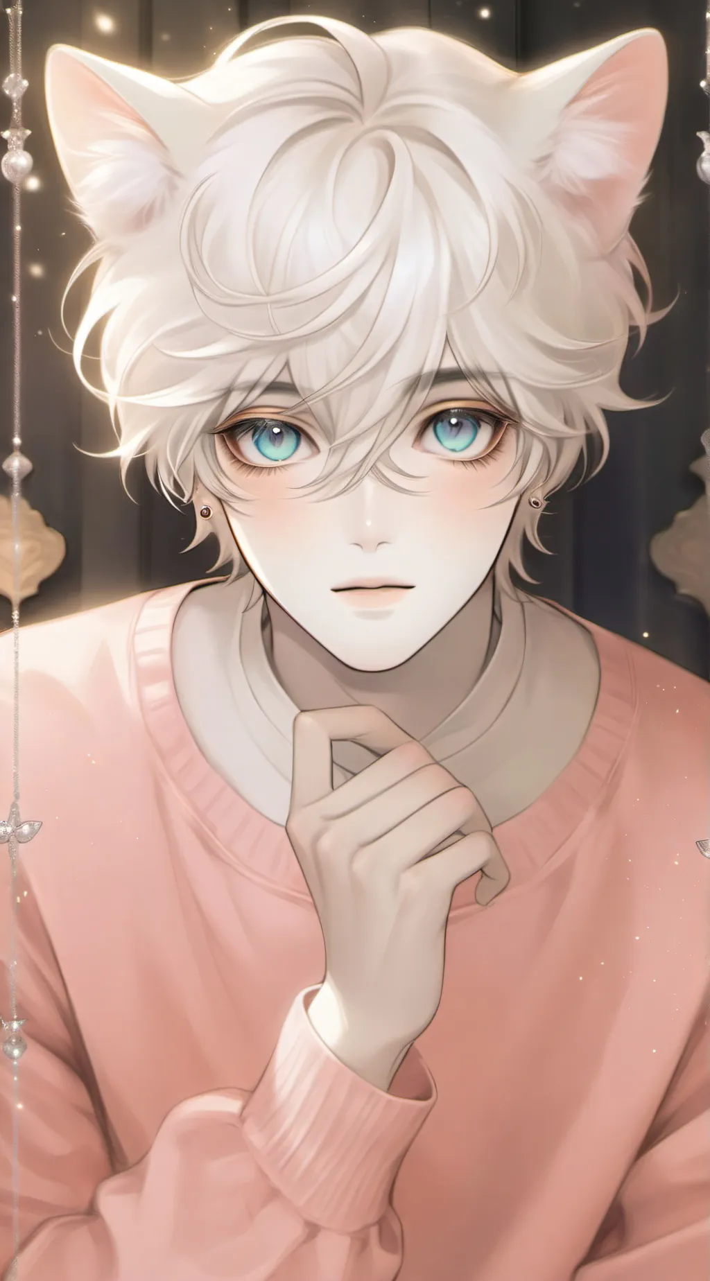 ai character: °• 🎀 Vinny 🎀 •° background