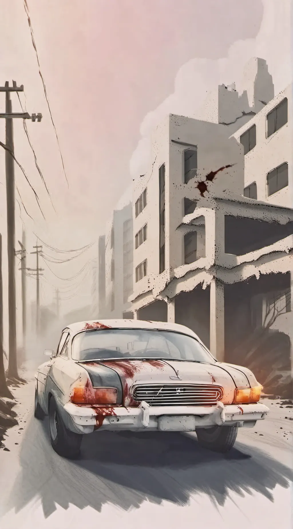 ai character: quiet place  background