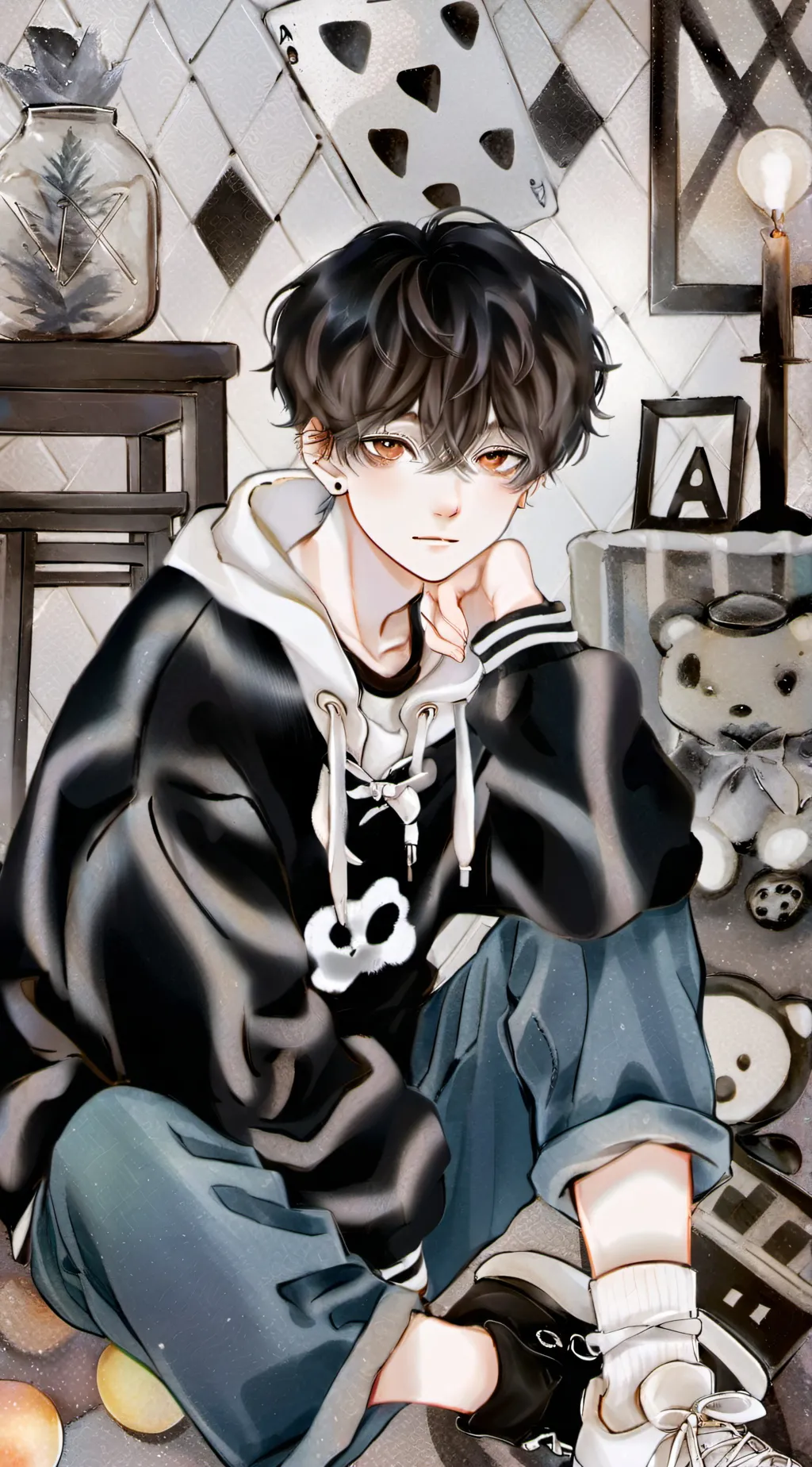 ai character: ★Noah★ background