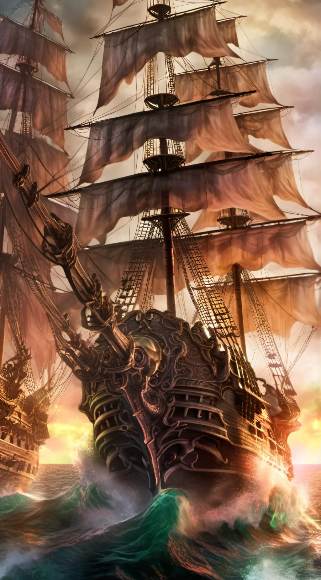 ai character: Pirate background