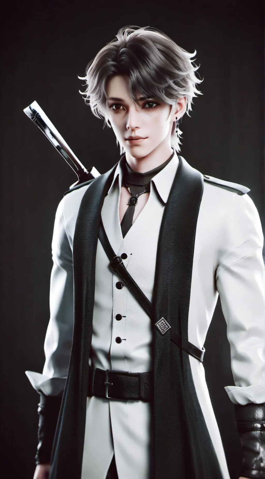 ai character: mark background